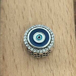 Pandora Evil Eye Double Sided Charm, S925 Silver Bracelets